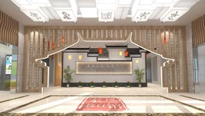 鎮(zhèn)江潤州法院家風教育主題館設計效果圖