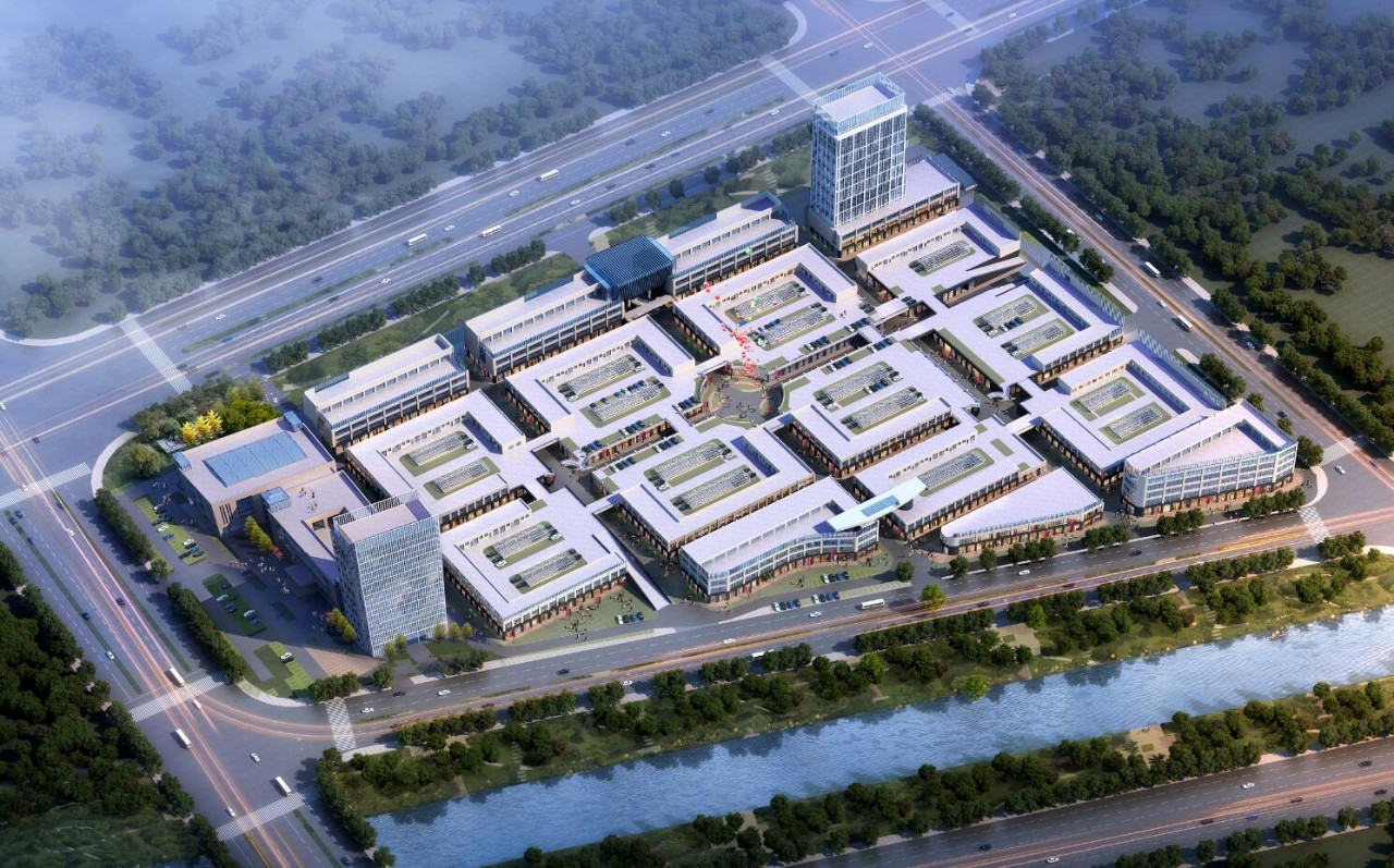 示范區(qū)黨工委副書(shū)記、管委會(huì)主任陳向陽(yáng)一行調(diào)研中原佳海國(guó)際商貿(mào)城