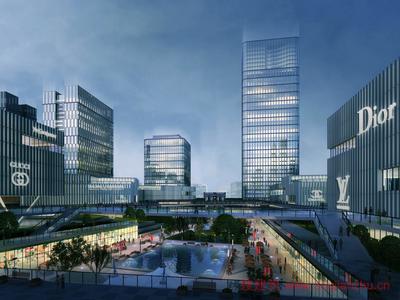 搜建筑網 -- 武漢·都市圈城際鐵路葛店南站商貿區城市設計